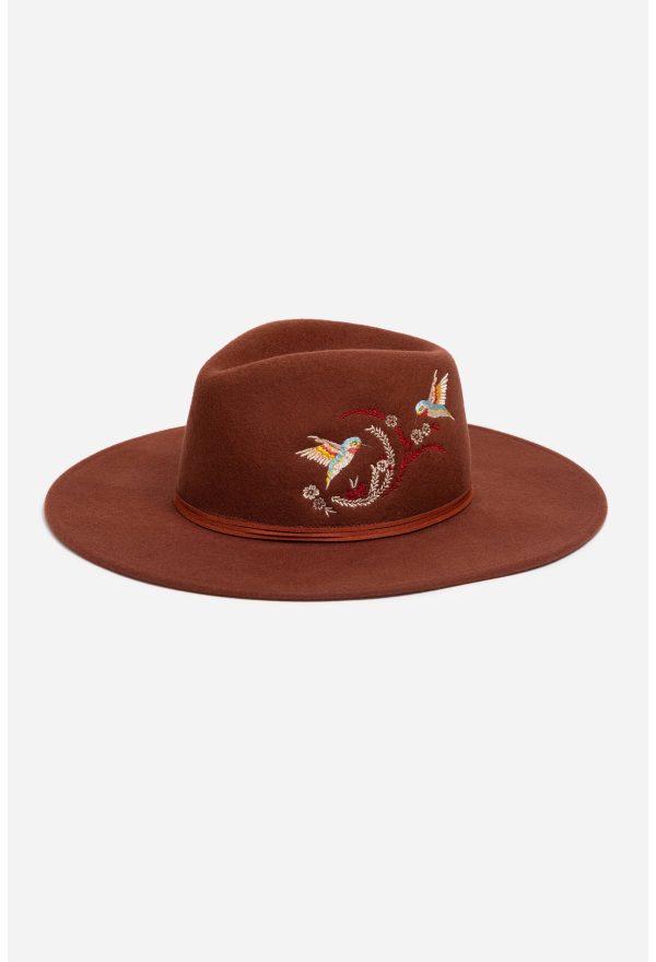 HUMMINGBIRD FEATHER HAT
