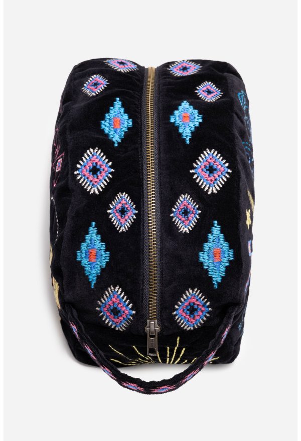 ARIZONA COTTON VELVET MAKEUP BAG - Image 3