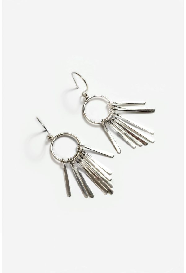 FEATHER CASCADE EARRINGS