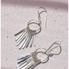 FEATHER CASCADE EARRINGS - Image 2