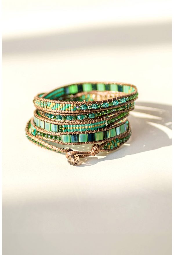 BEADED WRAP BRACELET - Image 3