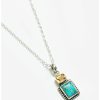 PARTY IN BLUE PENDANT NECKLACE - Image 2