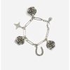 WESTERN ROSE CHARM BRACELET