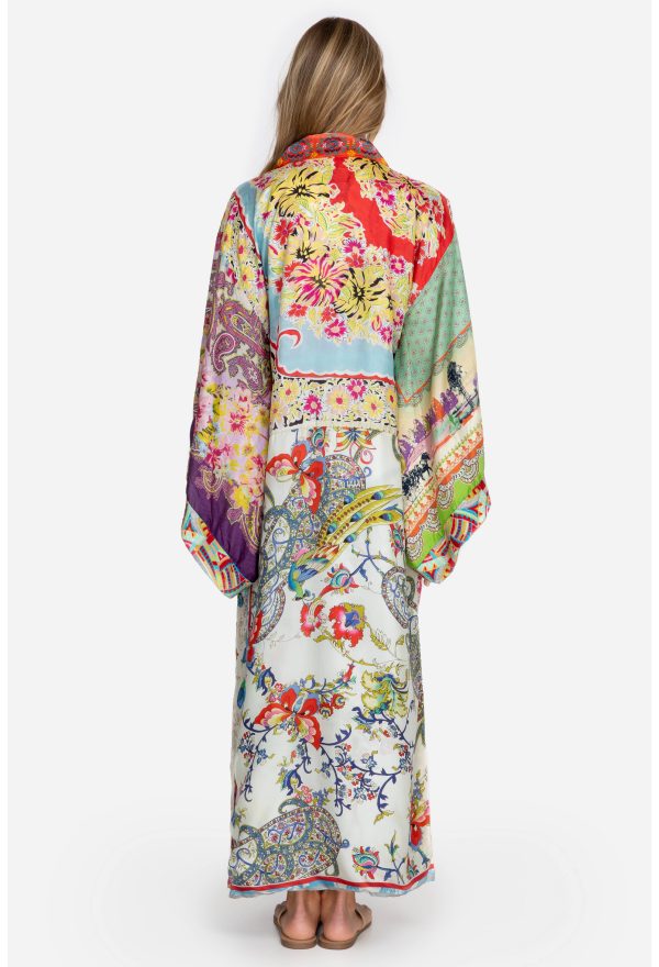 LIMITED EDITION LONG SILK KIMONO - Image 3
