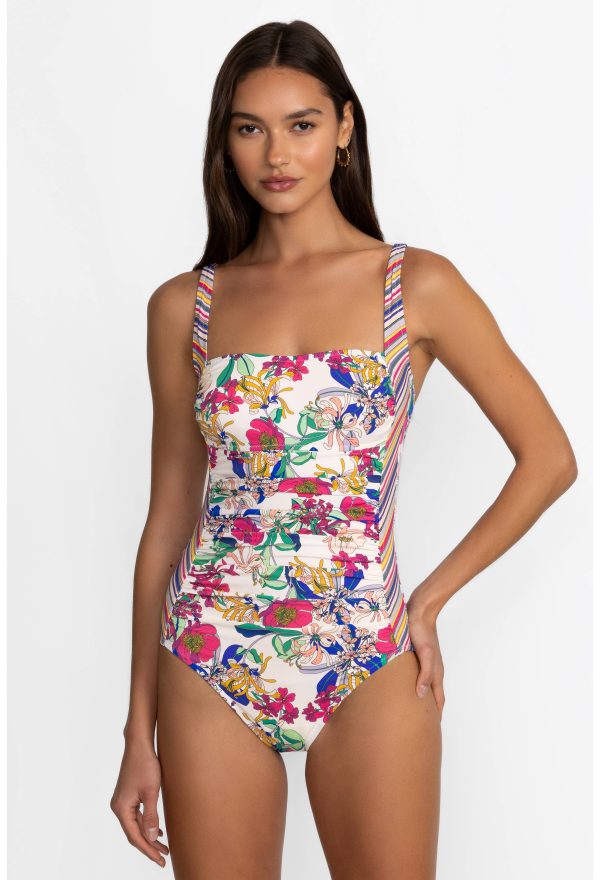 MARILYN RUCHED ONE PIECE
