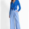WIDE LEG PLEAT PANT