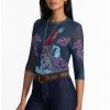 NATALIE 3/4 MESH TEE - Image 3