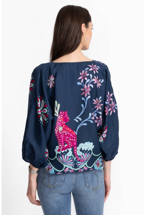 HARLYN BUTTON FRONT BLOUSE - Image 4