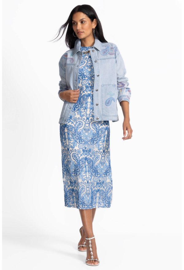 WYNIFRED MESH MIDI DRESS - Image 3
