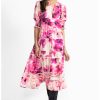 DAPHNE TEA LENGTH DRESS