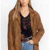 LASER CUT SUEDE WHIPSTITCH BLAZER - Image 2
