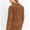 LASER CUT SUEDE WHIPSTITCH BLAZER - Image 4