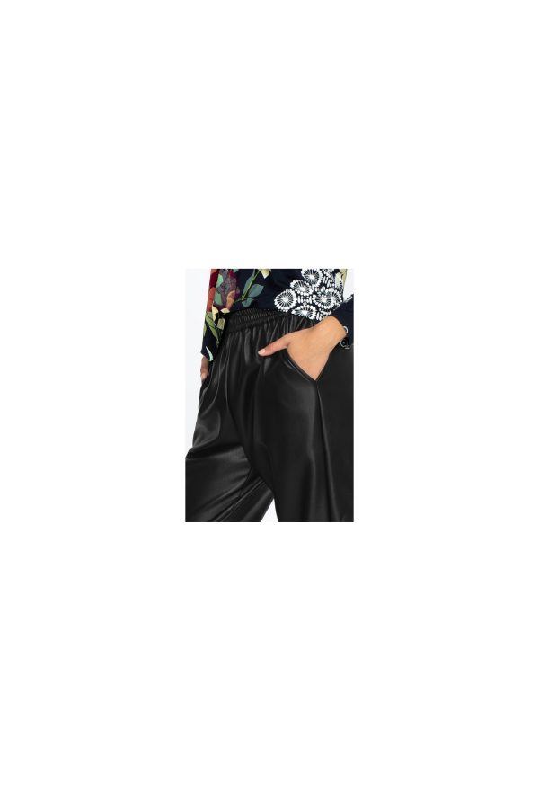 Vegan Leather Jogger - Image 5