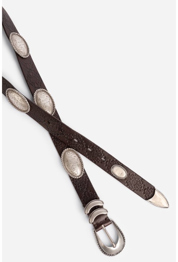 ANTICO ITALIAN LEATHER CONCH BELT - Image 3