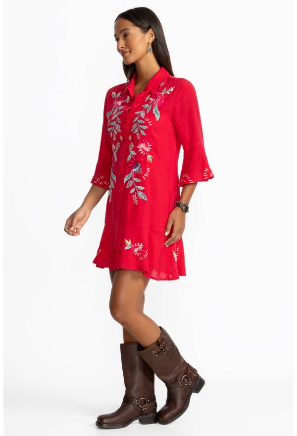 TIERED FLOUNCE DRESS - Image 2