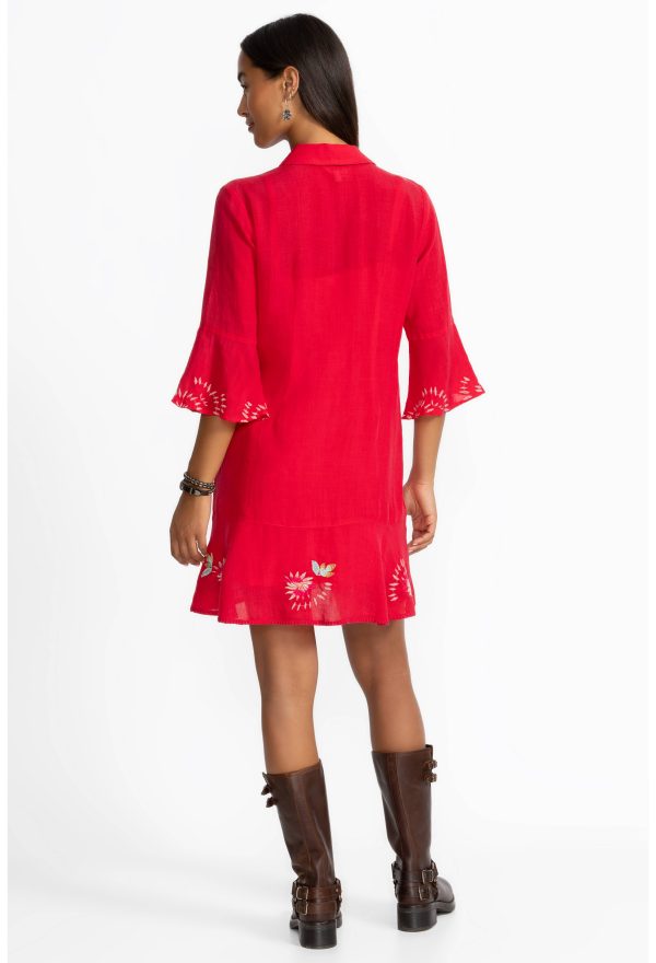 TIERED FLOUNCE DRESS - Image 4
