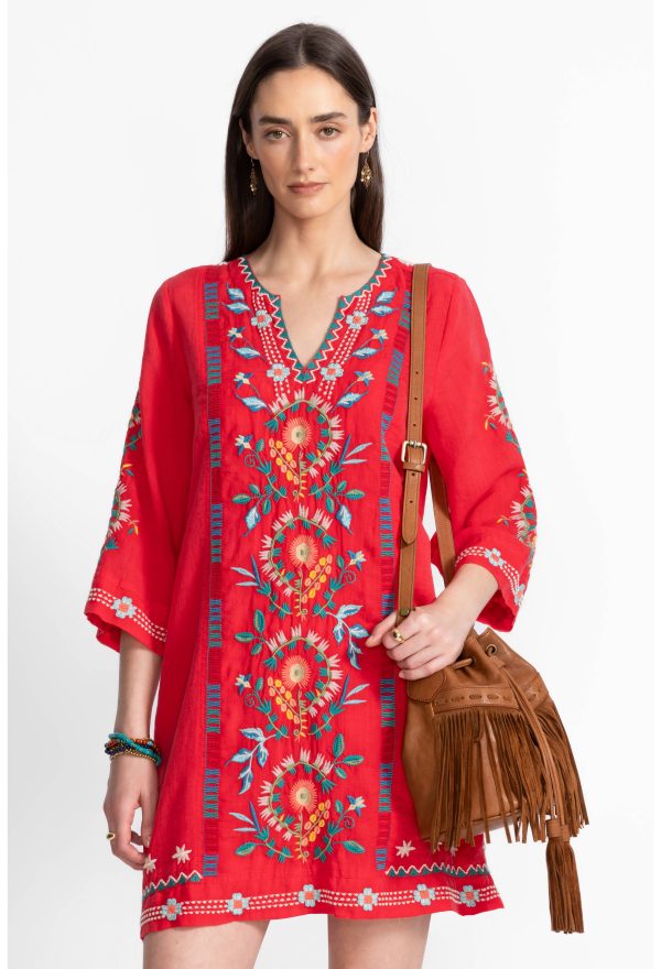 SEAMED SWING DRESS - Image 2
