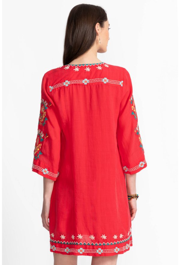 SEAMED SWING DRESS - Image 5