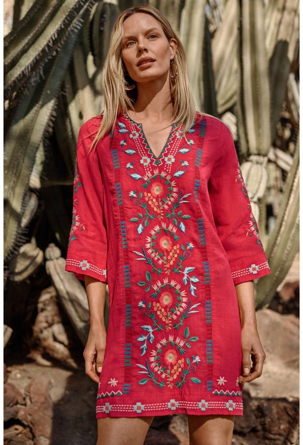 SEAMED SWING DRESS - Image 6